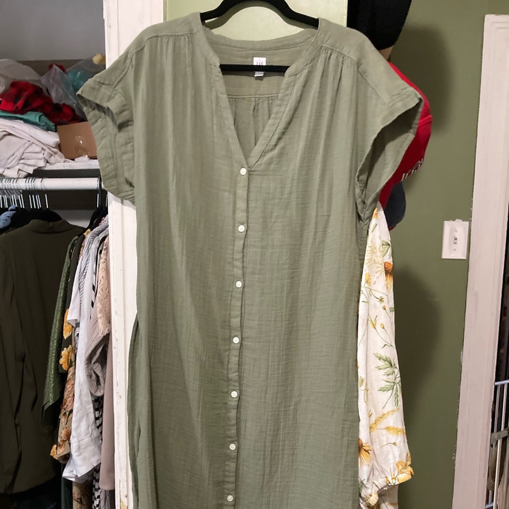 Gap large midi dress